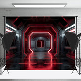 Lofaris High - Tech Spaceship Red Warrior Channel Photo Backdrop